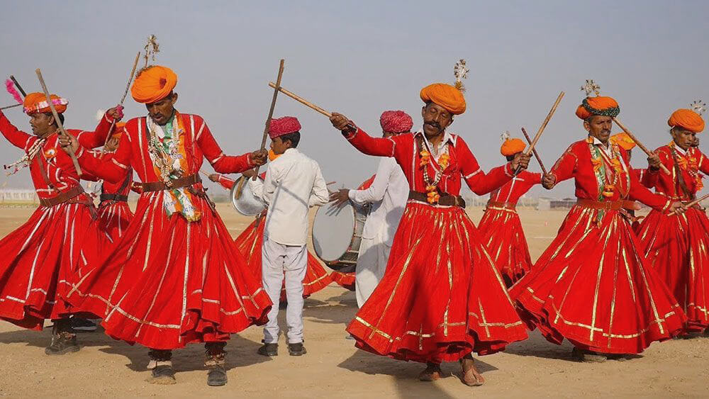 Mewar region dancers Rajasthan